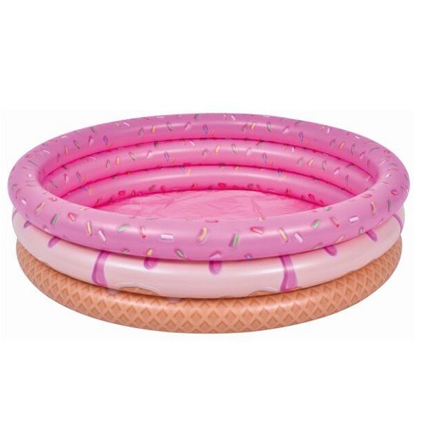 Jilong Sunclub inflatable donut 3 rings kids water pool ball pit - No:57160