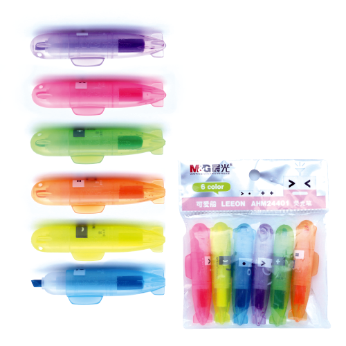 M&G Set 6 Pen Highlighter No. 24401 Short