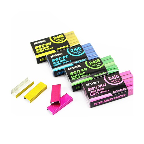 M&G Coloured Staples 24/6 No.92822