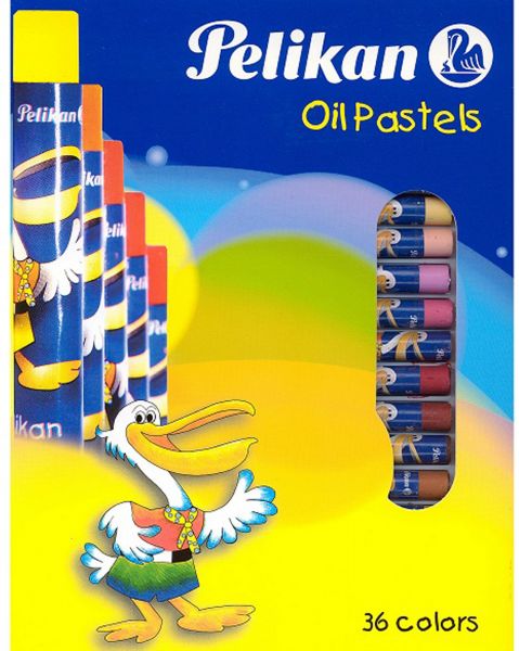 pelikan colors of pastel pastel wax 36 round color
