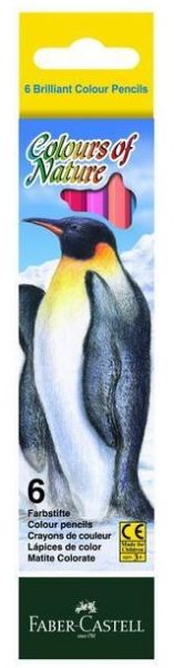 Wood Colors FABER-CASTELL Long - 6 color