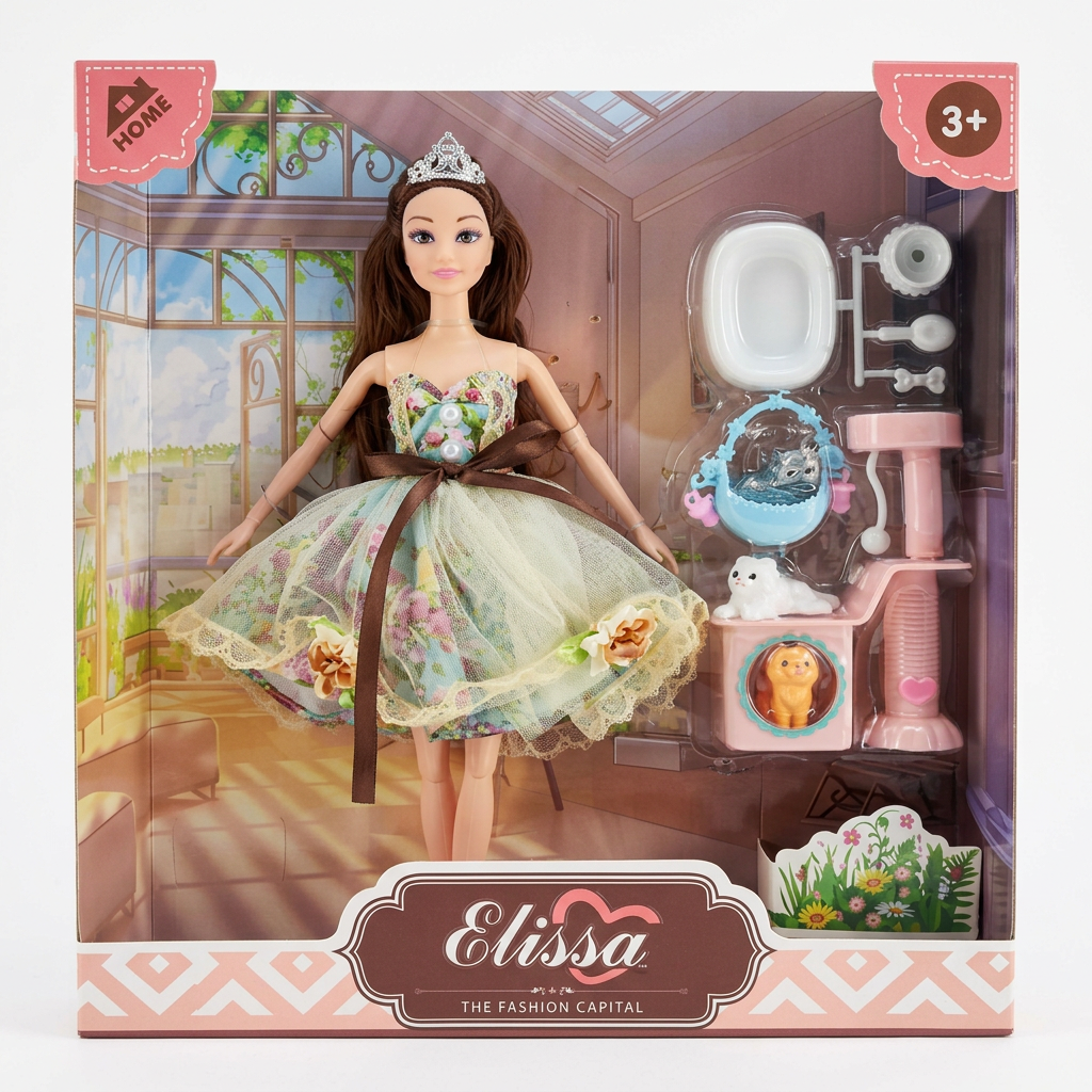Elissa fashion doll home deluxe playset studio packshot
