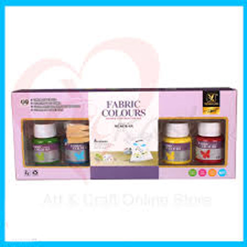 Fabric Colors - 6 Pcs