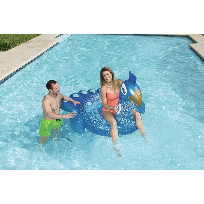 Bestway Inflatable Swimming Peacock 198 x 164 cm - No:41101