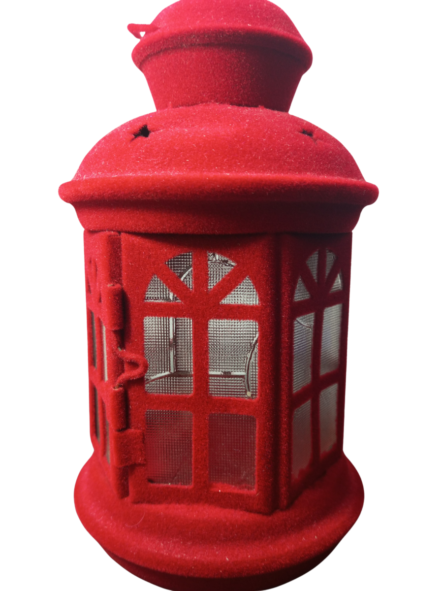 Ramadan Lantern metal covered with gokh 18 cm /1 piece