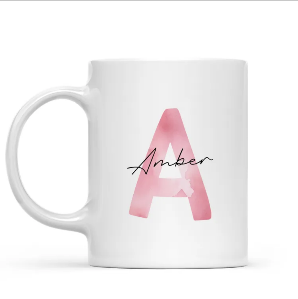 Alphabet Mug - Pink Alphabet Mug - Nutrition Facts