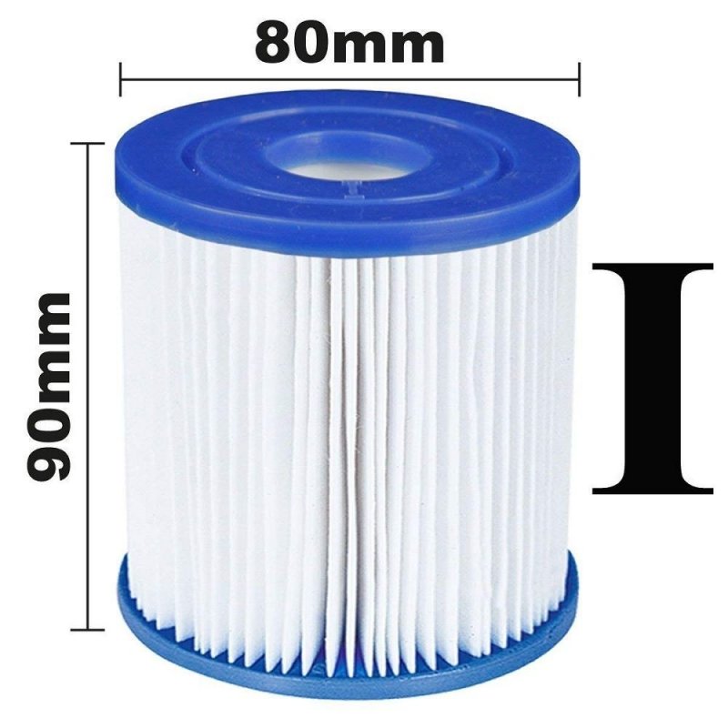 Bestway Filter Cartridge Filter For Swimming Pool - Size:(I)- No:58093