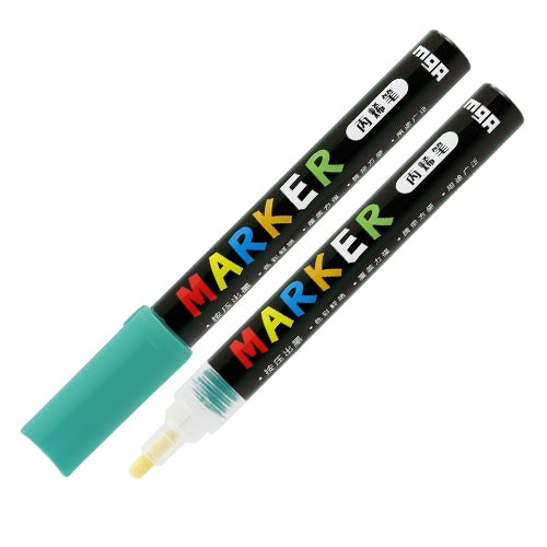 M&G Blue Green Acrylic Marker 2mm No: ZPLN6570A8