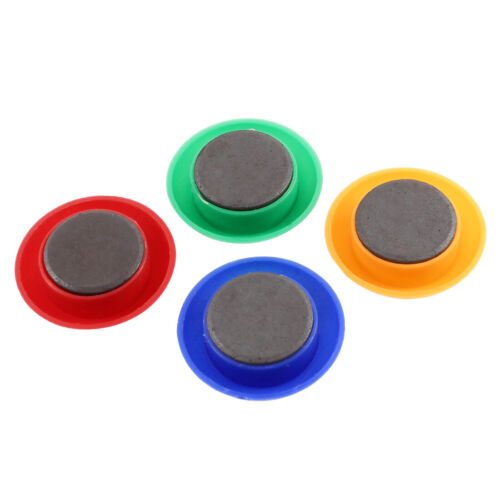 Magnet Magnetic Pins Buttons Assorted Color 40mm 8 Pcs