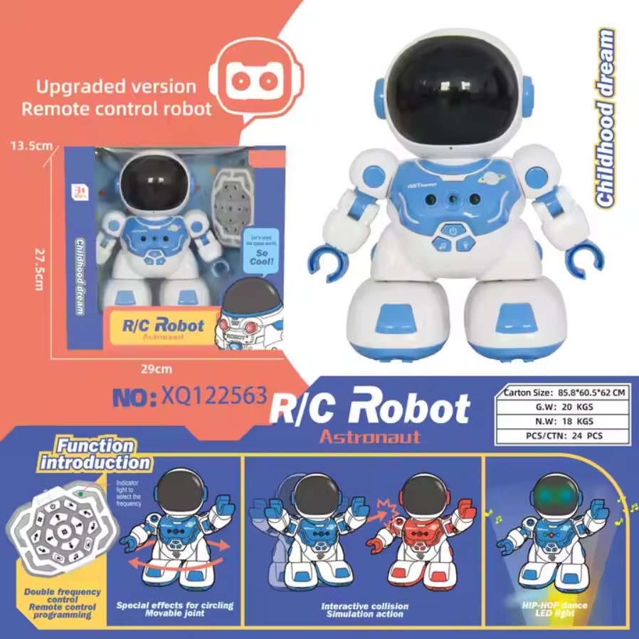 Children's educational toys multifunctional astronaut remote control remote robot- No:KF2520