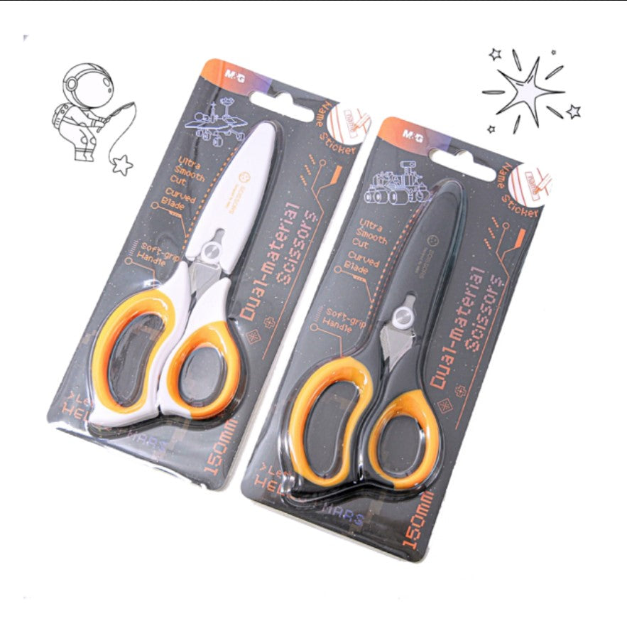 مقص إم آند جي تشنغوانغ، مرحباً! مارس - مادة مزدوجة، 150 مم - رقم: ASS913R9