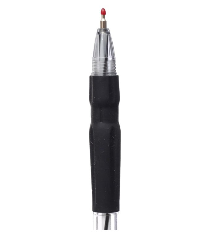 M&G Chenguang 0.5m Red , Black and Blue Semi-Gel Pen- Ergonomic Grip - 1pcs - No:ABP629R4