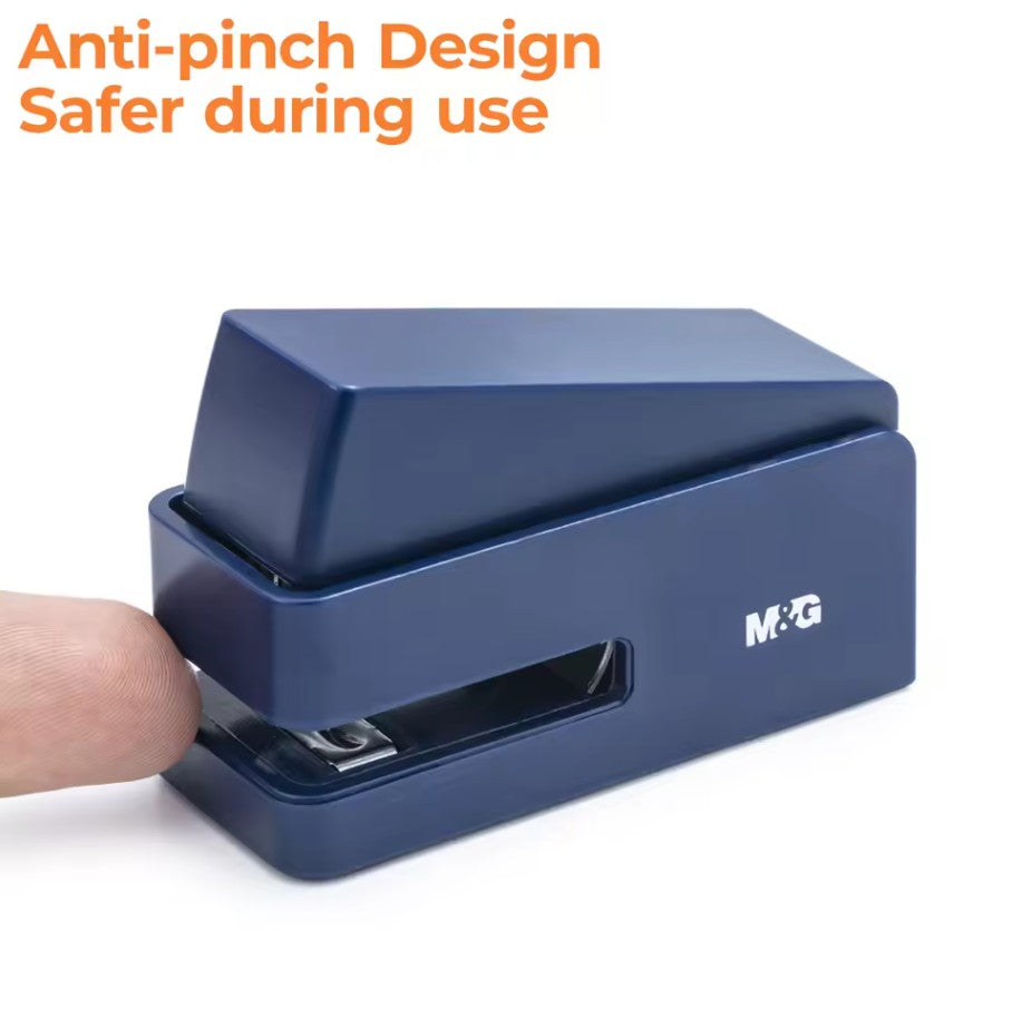 M&G Chenguang Stapler Anti-pinch Stapler 24/6 20 Sheet Capacity Durable Non-slip With Staples - 1pcs - No:ABS916HU