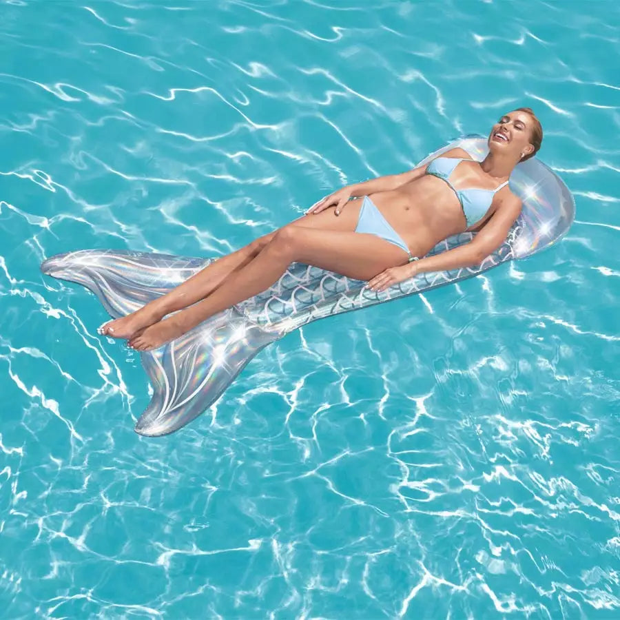 Bestway Iridescent Mermaid Tail Inflatable Lounge 193x101cm