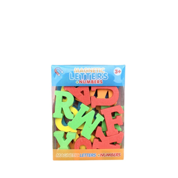 Small Pack Magnetic Letters + Numbers - No:EV0051
