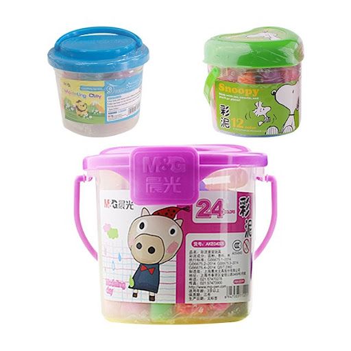 صلصال تشكيل من إم آند جي، إبداع للأطفال، 9 ألوان - رقم المنتج: AKE04467