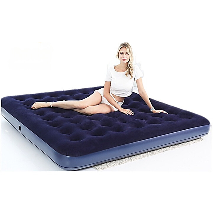 مرتبة هوائية مخملية من جيلونج أفينلي، مقاس 203 سم × 182 سم × 22 سم، أثاث قابل للنفخ - رقم: 20256-5