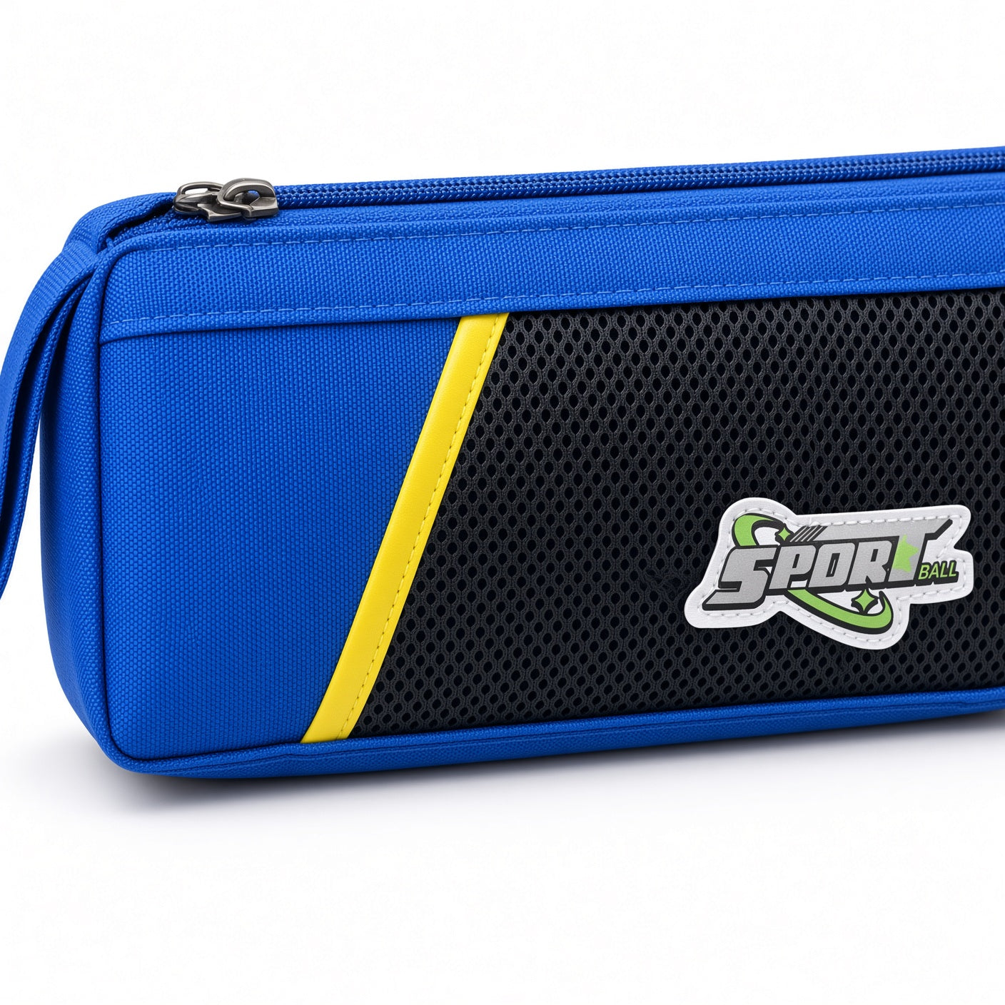 M&G Chenguang Length+ Large Capacity Pencil Case – Oxford Fabric Pencil Pouch with Zipper Compartment & Mesh Storage Pocket - 1pcs - No: APB932NZ
