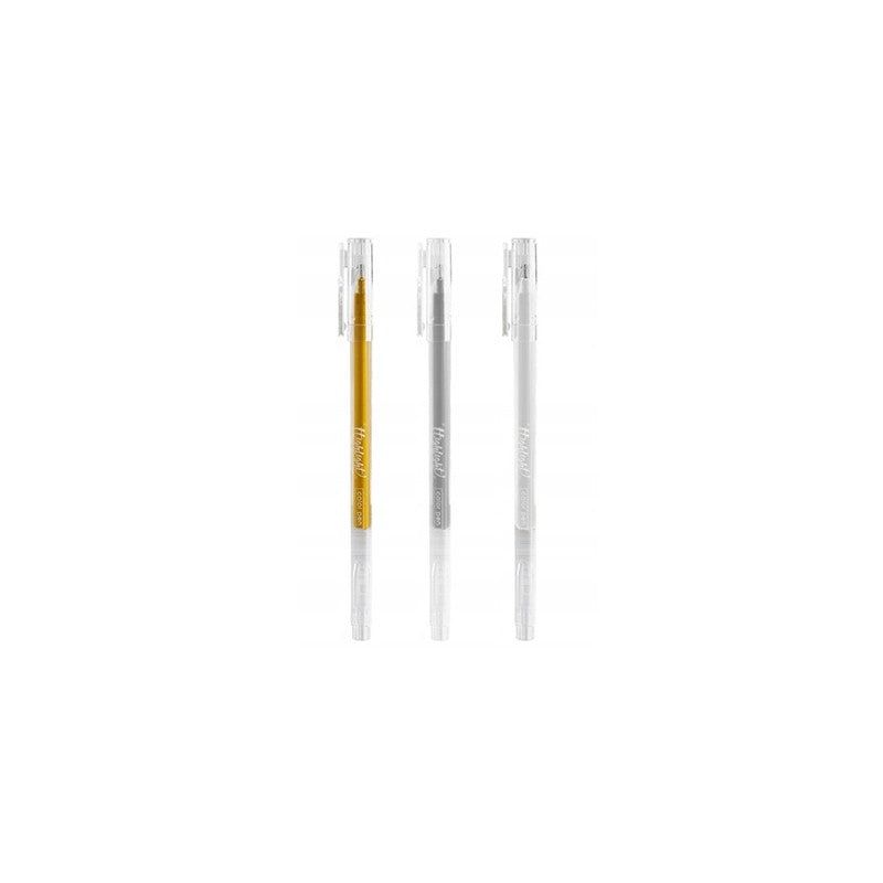 M&G Chenguang Pack of 3 gel pens - 3 colors - 0.5mm - No:AGPY5573