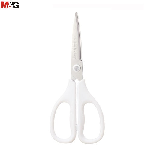 M&G White Scissors office scissors cutting- No:91416 - 1pcs