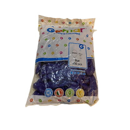 G90 Balloon - 26 Cm - Blue - 100 Pcs
