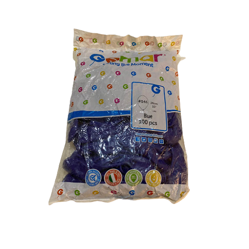 GMD90 Balloon - 26 Cm /10 - Blue - 100 Pcs