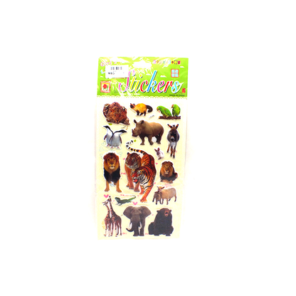 School Sticker of Animals