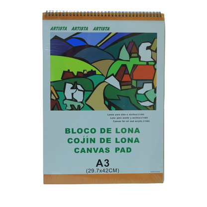 لوحة رسم زيتية وأكريليك مقاس A3 (29.7 × 42 سم) 