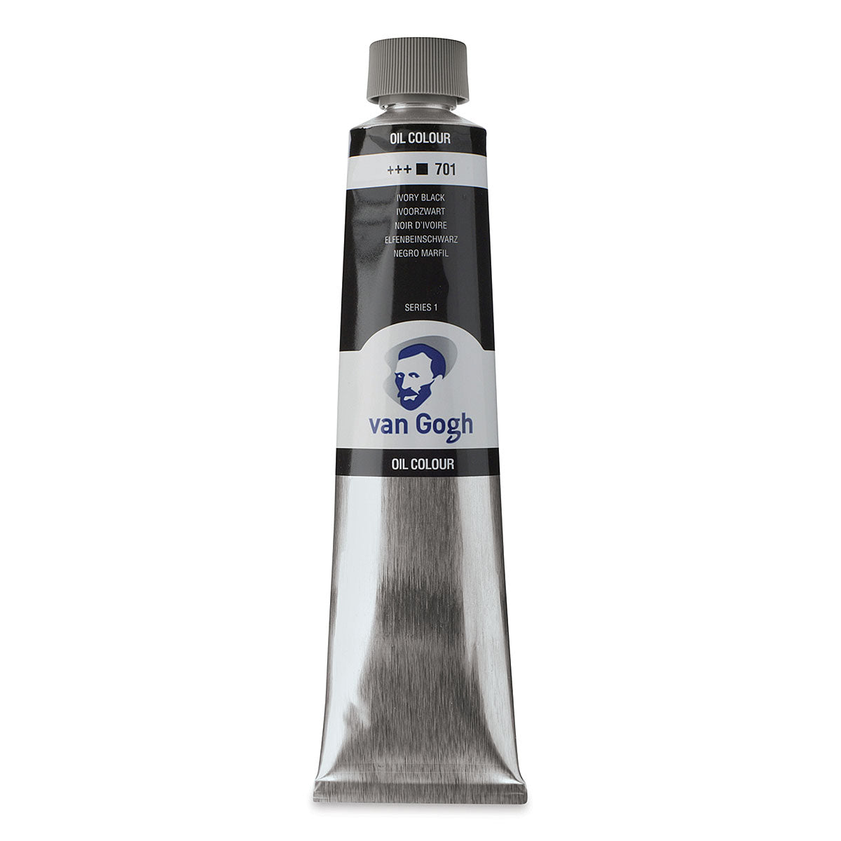 Van Gogh Oil Paint - Ivory Black, 200 ml tube - 701 - No:02087013