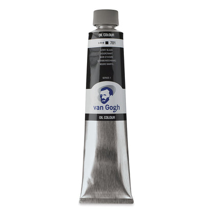 Van Gogh Oil Paint - Ivory Black, 200 ml tube - 701 - No:02087013