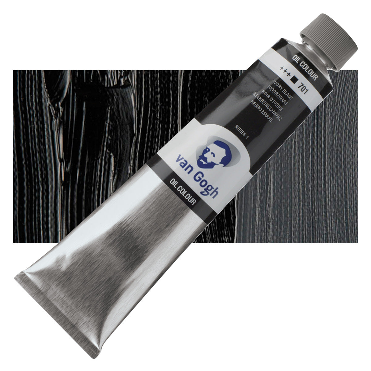 Van Gogh Oil Paint - Ivory Black, 200 ml tube - 701 - No:02087013