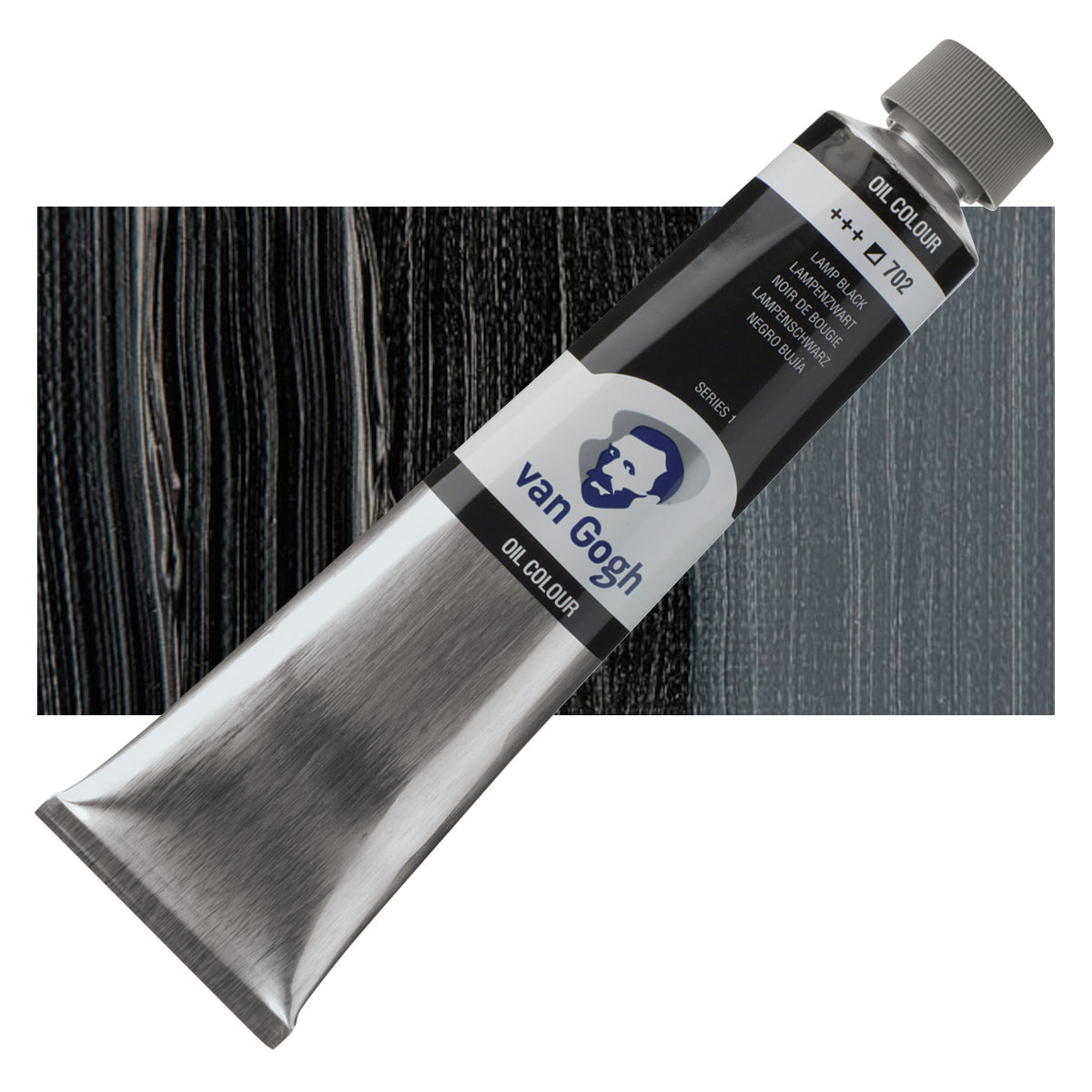 Van Gogh Oil Paint - Lamp Black, 200 ml tube - No:702