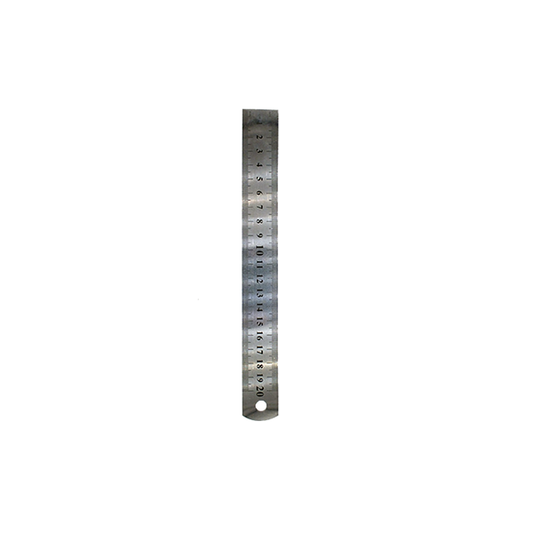 Metal ruler 20cm