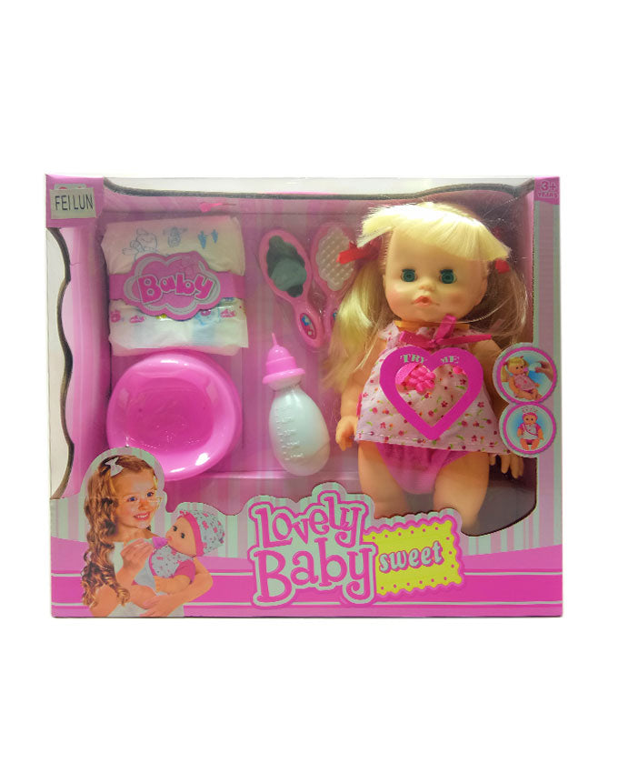 XIN YAN Lovely Baby Sweet Doll Play Set For Girl +3 years - No:2999