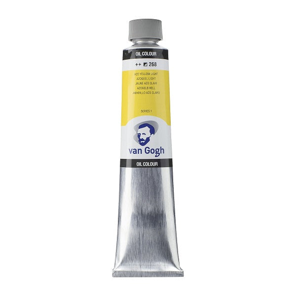 Royal Talens Van gogh Oil Colour Tube 200 ml Azo Yellow Light 268