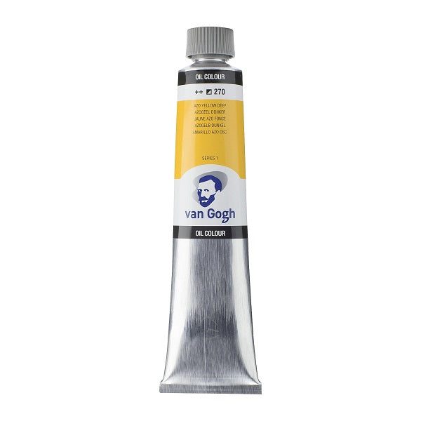 Royal Talens Van gogh Oil Colour Tube 200 ml Azo Yellow Deep 270