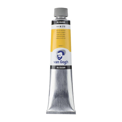 Royal Talens Van gogh Oil Colour Tube 200 ml Azo Yellow Deep 270