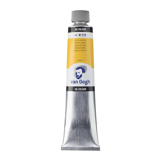 Royal Talens Van gogh Oil Colour Tube 200 ml Azo Yellow Deep 270