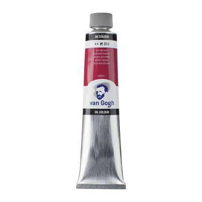 Royal Talens Van gogh Oil Colour Tube 200 ml Azo Red Deep 313
