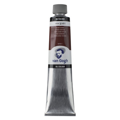 Talens Van gogh OIL BURNT (Brown) SIENNA 200ML - No:02084113