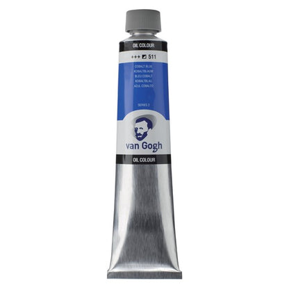 Talens Van gogh Oil Color Paint, 200ml Tube, Cobalt Blue 511 -No:02085113