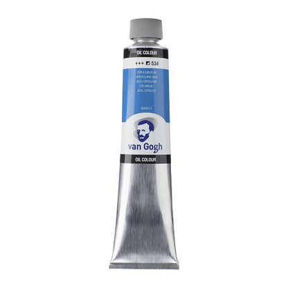 Royal Talens Van gogh Oil Colour Tube 200 ml Cerulean Blue 534