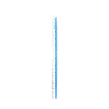 Metal ruler 30 cm thin prof