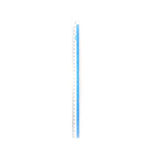 Metal ruler 30 cm thin prof
