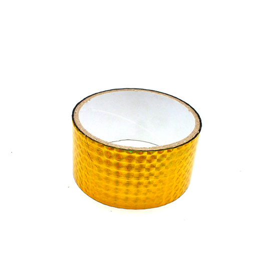 شريط لاصق بلاستيكي ملون من سكوتش - ذهبي