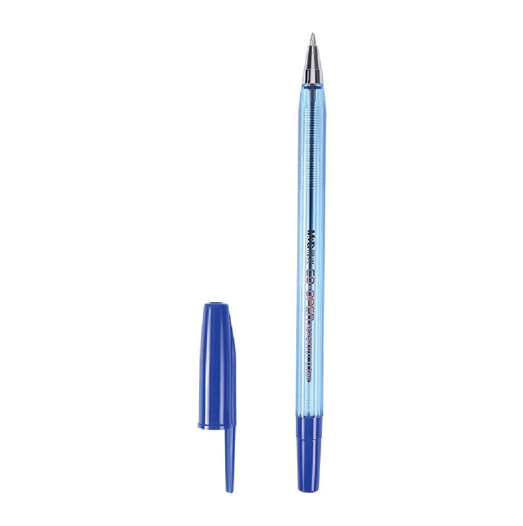 M&G Chenguang CO-OPEN Ballpoint Pen 0.7mm – Capped Fine Point Writing Pen – Black, Blue, Red or Green Ink – 1 pcs - No: ABP64774