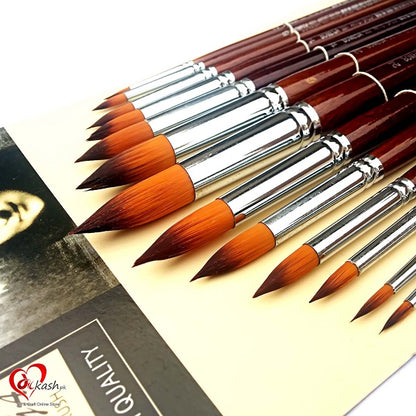 Bomega Pack of 13 Long Brush Smooth Hair (0-2-4-6-8-10-12-14-16-18-20-22-24)