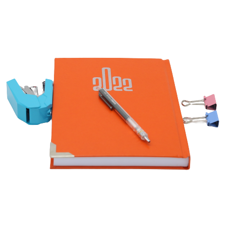 Classic Premium Leather Diary Calendar White paper 2022 - B5