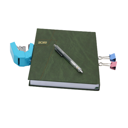 Classic Premium Leather Diary Calendar White paper 2022 - B5