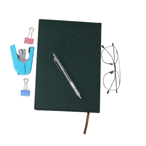 Classic Premium Leather Diary Calendar Creamy paper 2022 - B5